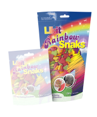 Likit Snaks arc-en-ciel, 500 g