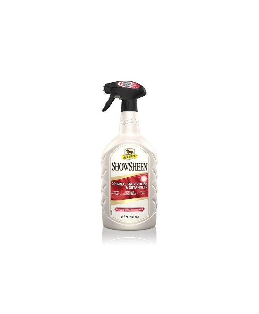 SHOWSHEEN HAIR POLISH & DETANGLER WITH SPRAYER - 32 OZ