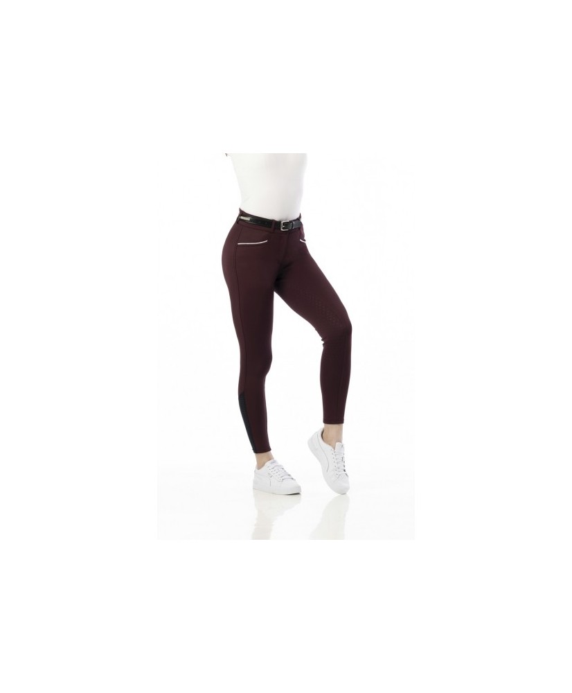 Pantalon EQUITHÈME Claudine fond silicone - Femme