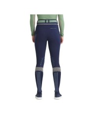 Horse Pilot Pantalons siliconés X-Aerotech® Femme (Bleu Marine)