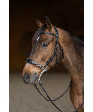 BRIDON "HACKAMORE" - NOIR -